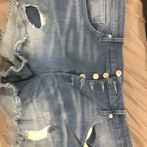 High waisted shorts size 14